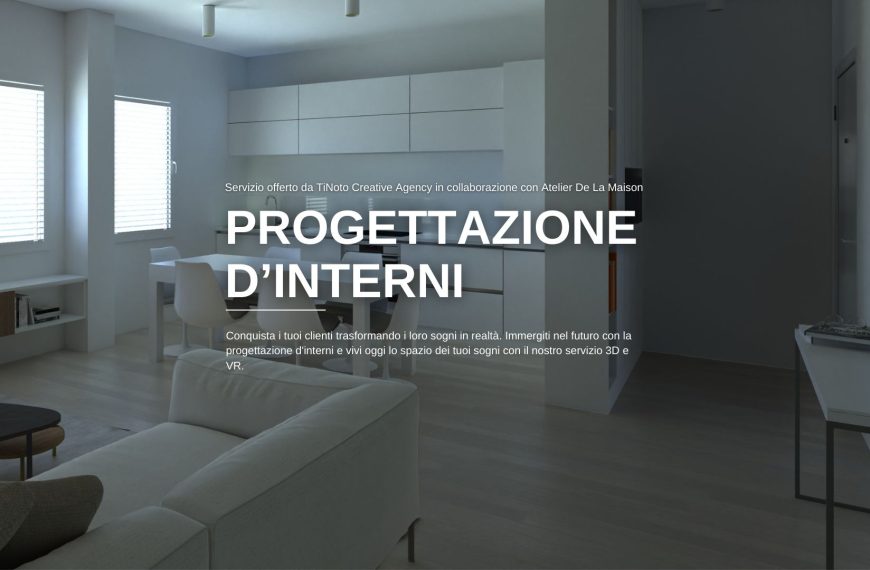 PROGETTAZIONE D’INTERNI RENDER FOTO REALISTICI