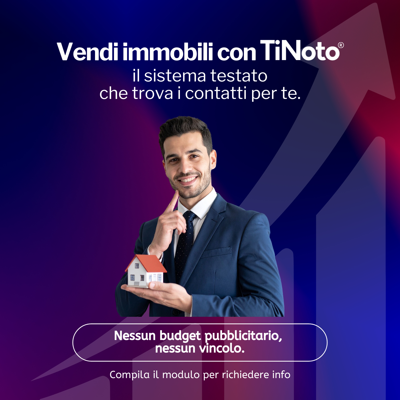 Sistema TiNoto, lavora per te per vendere immobili senza costi fissi e vincoli.